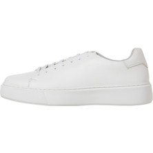 Jack & Jones Jack Jones Erkek Deri Beyaz Renk Sneaker Ayakkabı 12280710