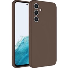 Renas Store Newface Samsung Galaxy A16 5g Kılıf First Silikon - Kahverengi