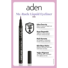 Aden Me-Racle Liquid Eyeliner - Likit Eyeliner 04 Lila(Lila)