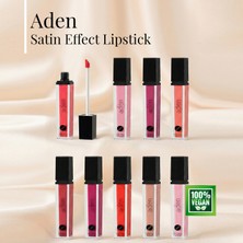 Aden Satin Effect Lipstick - Saten Etkili Likit Ruj 05 Bright Coral(Parlak Mercan)