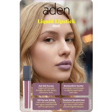 Aden Liquid Lipstick - Likit Ruj 05 Shell(Deniz Kabuğu)