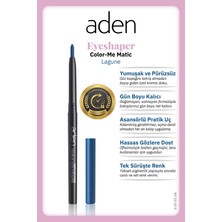 Aden Color-Me Matic Eyeshaper - Asansörlü Göz Kalemi 07 Lagune(Lacivert)