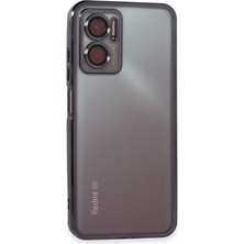 Renas Store Newface Xiaomi Redmi 10 5g Kılıf Razer Lensli Silikon - Mor
