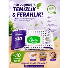 Smile Islak Mendil - Havlu 120'Lİ x 12 1440 Adet