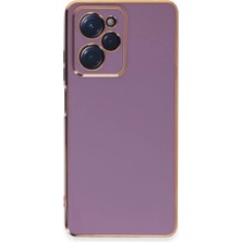 Renas Store Newface Xiaomi Poco X5 Pro 5g Kılıf Volet Silikon - Mor