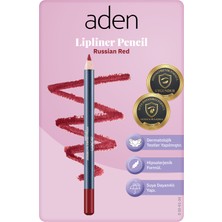 Aden Lipliner Pencil - Dudak Kalemi 34 Russian Red(Mat Kırmızı)