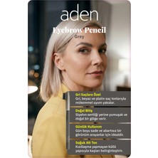 Aden Eyebrow Pencil - Kaş Kalemi 03 Grey(Gri)