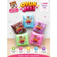 Clay Miniwish Oyun Jeli Slime  Oyun Hamuru (5 Adet)