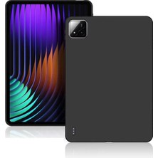Forzacase Siyah Silikon Kılıf Xiaomi Pad 7 / Pad 7 Pro 11.2 Inch Modeli İçin Darbeye Dayanıklı FC155