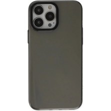 Renas Store Iphone 14 Pro Kılıf Anka Pc Sert Metal Kapak - Siyah