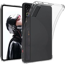 Forzacase Zte Nubia Redmagic Astra 9.06 Inch ile Uyumlu Anti Shock Silikon Kılıf Şeffaf - FC014