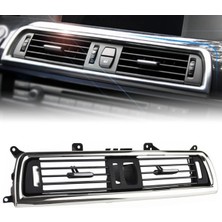 Gkl Bmw F10-F11-F18 Klima Kalorifer Izgarası Orta Kromlu Siyah 64229166885
