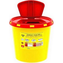 Özbience 1,2 Litre Tıbbi Atık Kutusu, Güvenli ve Pratik Kullanım