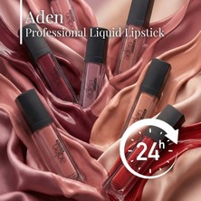 Aden Professional Liquid Lipstick - Profesyonel Likit Ruj 11 Burgundy(Bordo)