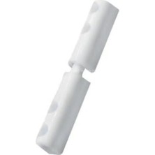 Ersa 17X25 mm Plastik Sineklik Menteşesi 4 Adet - Beyaz Renk Pencere ve Kapı Sinekliği Yedek Parçası - Da