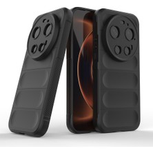 Lyon Tech Xiaomi 17 Ultra Kılıf Zore Etnik Silikon Kapak – Esnek Tpu, Oyuklu Özel Arka Yüzey Tasarımı, Kadife Iç Yüzeyli Koruyucu