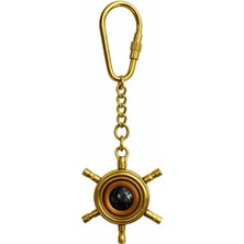 Renas Store Pirinç Dümenli Anahtarlık 2355