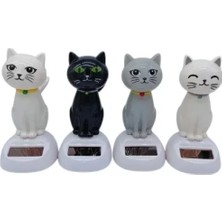Renas Store Güneş Enerjili Solar Sallanan Kedi