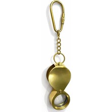 Renas Store Pirinç Büyüteç Anahtarlık 3808C
