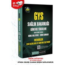 Pegem Akademi Yayıncılık 2026 Gys Sağlık Bakanlığı Görevde Yükselme Sınavlarına Hazırlık M