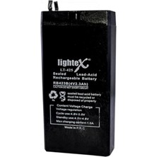 Renas Store Lightex Fener Aküsü 4V 2,5A LT425