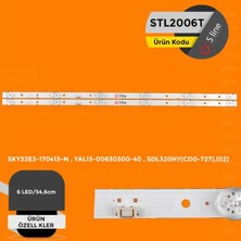 Renas Store 32" Keysmart,altus SKY32E3-170413-N, YAL13-00630300-40, SDL320HY(CD0-7 Tv Ledi
