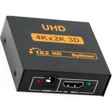 Renas Store HDMI Splitter 1x2 UHD 4K x 2k 3D – Çift Ekran Görüntü Aktarımı