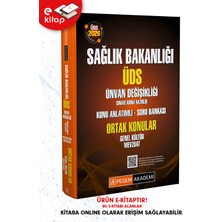 Pegem Akademi Yayıncılık 2026 Üds Sağlık Bakanlığı Ünvan Değişikliği Sınavlarına Hazırlık