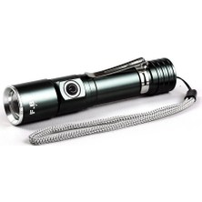 Renas Store F-90 Aluminyum Kaplama Mıknatıslı Şarjlı El Feneri