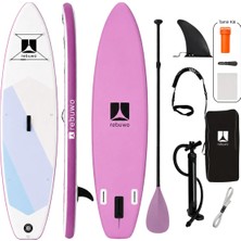 Rebuwo Şişme Sup Board Mor Stand Up Paddle Board 320*84*15 cm