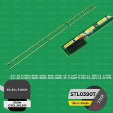 Renas Store Lg E-Led 47 Inch, 6920L-0001C, 6916L-1179B SET:STL390X1+STL391X1