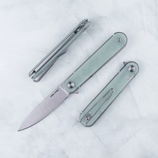 Real Steel Iris Flipper | G10 Sap | 12C27 Çelik Çakı | 8061AN