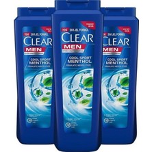 Belirtilmemiş Men Kepeğe Karşı Etkili Şampuan Ferahlatıcı Mentol Etkisi 485 ml x 3