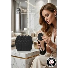 Renas Store Premium Kauçuk Ayakkabı Kaydırmazı - Lüks Topuklu Koruyucu & Sessiz Adım Pedi 10 Çift