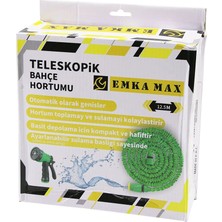 Renas Store 12.5mt Teleskopi̇k Uzayan Bahçe Hortumu 7 Fonksi̇yon Ayarli Teti̇kli̇ Tabanca (5047)