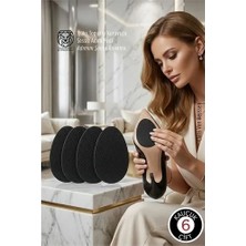 Renas Store Premium Kauçuk Ayakkabı Kaydırmazı - Lüks Topuklu Koruyucu & Sessiz Adım Pedi 6 Çift