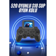 Renas Store 2.4 Inç Ekran 520 Oyunlu Retro Temalı Kablosuz Oyun Kolu El Atarisi