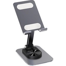 Renas Store Powerway DMS33 Full Metal Gövde 360 Derece Dönebilen Masaüstü Telefon Standı