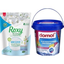 Belirtilmemiş Renklilere Özel Leke Çıkarıcı Toz Oxi Güç 750 gr + Roxy Bio Clean Bahar Çiçekleri 800 G
