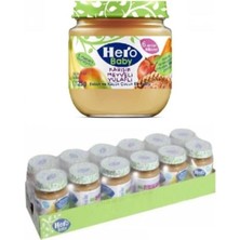 Belirtilmemiş Hero Baby Yulaflı Karışık Meyve Püreli Kavanoz Maması 125 gr 12'li Set 6 Aydan İtibaren Bebekler İçin