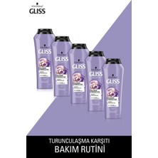 Belirtilmemiş Glıss Blonde Perfector Mor Şampuan 250 ml x 5 Adet