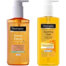 Belirtilmemiş Sivilce Karşıtı Yağsız Yüz Temizleme Jeli 200 Ml&soothing Clear Micellar Makyaj Tem. Jeli 200 ml
