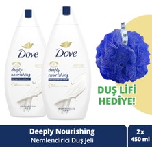 Belirtilmemiş Nemlendirici Duş Jeli Deeply Nourishing 450ML X2 Duş Lifi Hediye