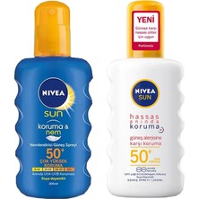 Belirtilmemiş Sun Sun Güneş Alerjisine Karşı Koruma + Koruma & Nem 50+ Faktör Güneş Kremi 200 ml