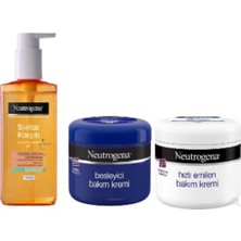 Belirtilmemiş Sivilce Karşıtı Yüz Temizleme Jeli 200 ml Besleyici ve Hızlı Emilen Bakım Kremi 300 ml