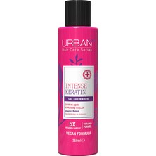 Urban Care Intense Keratin Onarıcı Saç Bakım Kremi 250 ml Vegan Formül Aşırı Yıpranmış Saçlar İçin