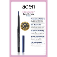 Aden Color-Me Matic Eyeshaper - Asansörlü Göz Kalemi 03 Ocean(Okyanus)