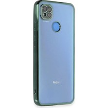 Renas Store Newface Xiaomi Redmi 9c Kılıf Razer Lensli Silikon - Yeşil
