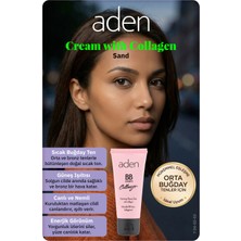 Aden Bb Cream With Collagen - Kolajenli Bb Krem 03 Sand(Kum)