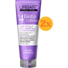 Urban Care Expert Series Biotin & Caffeine Saç ve Saç Derisi Bakım Kremi 200 ml - 2 Adet